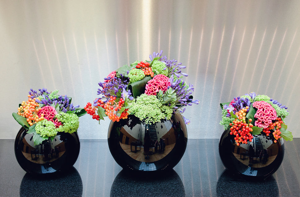 Conference table flowers