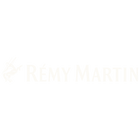 Rémy Martin logo with elegant text on gray background