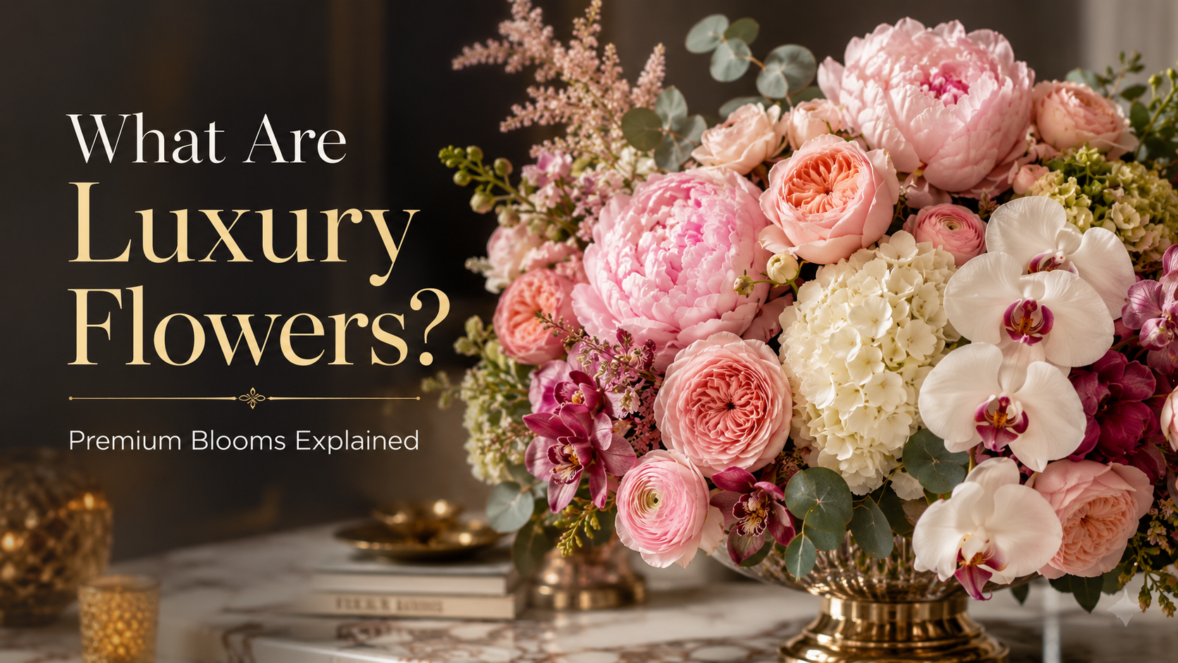 What Are Luxury Flowers? Styling For Ceremony and Home Aesthetic