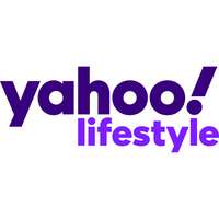 Yahoo! Lifestyle logo in purple on a white background